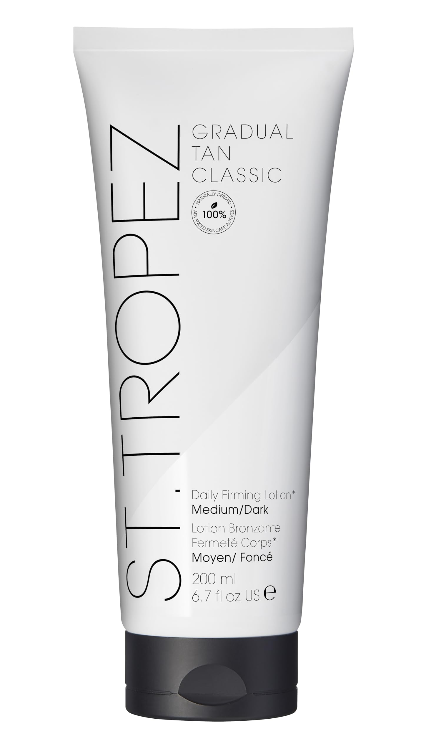 St.Tropez Gradual Tan Tinted Daily Firming Lotion - Hydrating Vegan Self-Tanning Moisturiser with Hyaluronic Acid, Marine Algae & Antioxidants for a Natural Sunkissed Glow, 200ml - Damaged Box