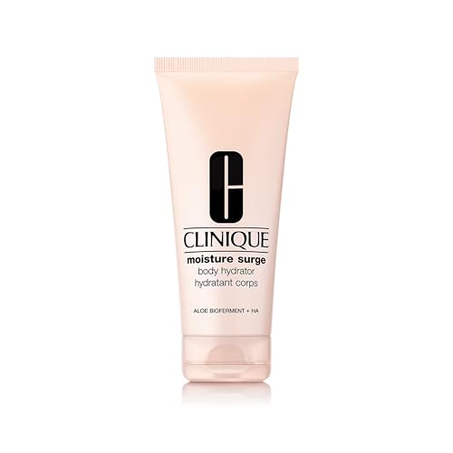 Clinique Moisture Surge Body Hydrator With Aloe Vera Bioferment, Hyaluronic Acid + Glycerin | Hydrating, Moisturising + Lightweight Body Lotion, 200 ml. - Damaged Box