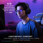 Turtle Beach Atlas Air Wireless Open Back PC Gaming Headset with 24-bit High-Fidelity Audio, Broadcast Grade Mic, Floating Earcup, Memory Foam Cushions and Bluetooth for PC, PS5, PS4 and Mobile - Like New