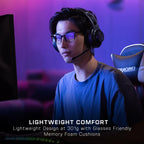 Turtle Beach Atlas Air Wireless Open Back PC Gaming Headset with 24-bit High-Fidelity Audio, Broadcast Grade Mic, Floating Earcup, Memory Foam Cushions and Bluetooth for PC, PS5, PS4 and Mobile - Like New