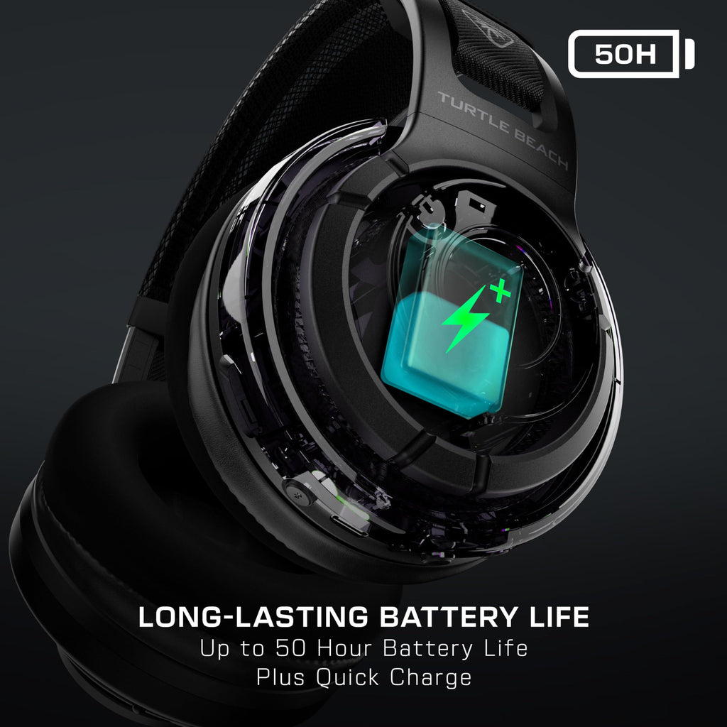 Turtle Beach Atlas Air Wireless Open Back PC Gaming Headset with 24-bit High-Fidelity Audio, Broadcast Grade Mic, Floating Earcup, Memory Foam Cushions and Bluetooth for PC, PS5, PS4 and Mobile - Like New
