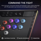 Corsair NOVABLADE PRO Wireless Hall Effect Leverless Controller - 15-Main Key Layout, 1000Hz Polling, 2.4GHz Wireless, SOCD, MGX Hyperdrive Hall Effect Magnetic Switches - PS5, PS4, PC - Black - Very Good