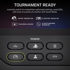 Corsair NOVABLADE PRO Wireless Hall Effect Leverless Controller - 15-Main Key Layout, 1000Hz Polling, 2.4GHz Wireless, SOCD, MGX Hyperdrive Hall Effect Magnetic Switches - PS5, PS4, PC - Black - Very Good