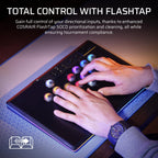Corsair NOVABLADE PRO Wireless Hall Effect Leverless Controller - 15-Main Key Layout, 1000Hz Polling, 2.4GHz Wireless, SOCD, MGX Hyperdrive Hall Effect Magnetic Switches - PS5, PS4, PC - Black - Very Good