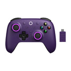 8Bitdo Ultimate 2 Wireless Controller for Windows & Android, Gaming Controller with TMR Joysticks, Switchable Hall Effect/Tactile Triggers, Motion Control, RGB Fire Ring, 8Speed Wireless Tech, Purple - Like New