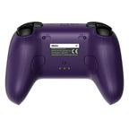 8Bitdo Ultimate 2 Wireless Controller for Windows & Android, Gaming Controller with TMR Joysticks, Switchable Hall Effect/Tactile Triggers, Motion Control, RGB Fire Ring, 8Speed Wireless Tech, Purple - Like New