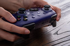 8Bitdo Ultimate 2 Wireless Controller for Windows & Android, Gaming Controller with TMR Joysticks, Switchable Hall Effect/Tactile Triggers, Motion Control, RGB Fire Ring, 8Speed Wireless Tech, Purple - Like New