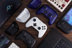 8Bitdo Ultimate 2 Wireless Controller for Windows & Android, Gaming Controller with TMR Joysticks, Switchable Hall Effect/Tactile Triggers, Motion Control, RGB Fire Ring, 8Speed Wireless Tech, Purple - Like New