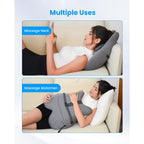 COMFIER Lumbar Cushion, Ergonomic Memory Foam Shoulder Massager, Shiatsu Back Massage with Heat, Graphene Heating Back Massager for Office Chair - Damaged Box