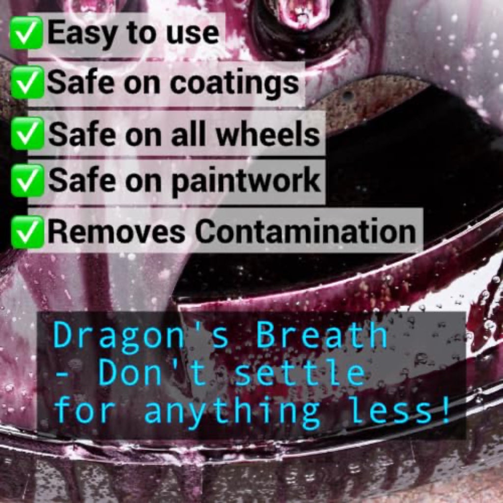 ValetPRO Dragon's Breath Iron Fallout Remover Bundle, 500ml Spray Bottle Plus 1L Refill, Professional Wheel Cleaner, 1.5L Total - Damaged Box
