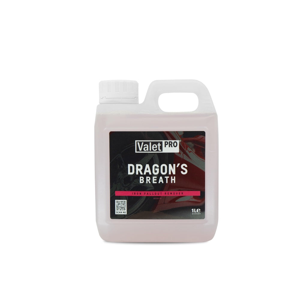 ValetPRO Dragon's Breath Iron Fallout Remover Bundle, 500ml Spray Bottle Plus 1L Refill, Professional Wheel Cleaner, 1.5L Total - Damaged Box