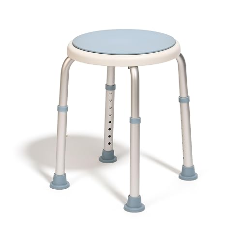 Drive Rotating Rounded Bath / Shower Stool with Swivel Seat - Very Good