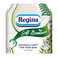 Regina Soft Bamboo Toilet Tissue - 20 Rolls - 3-Ply - Sustainable Bathroom Paper - Damaged Box