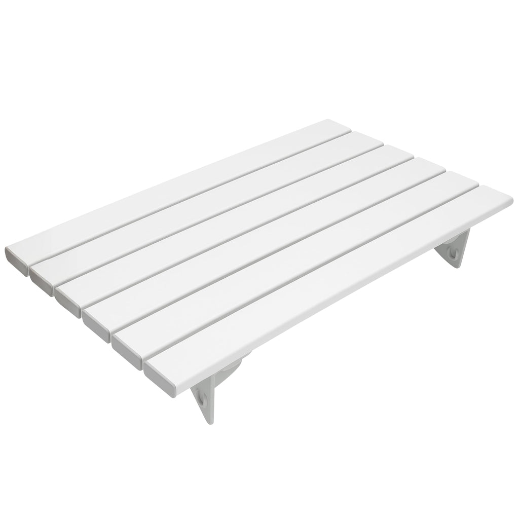 HOMECRAFT Savanah Slatted Shower Board - 711mm x 356mm - Quick Draining Plastic Bath Transfer Aid - Six Slat Design - Damaged Box