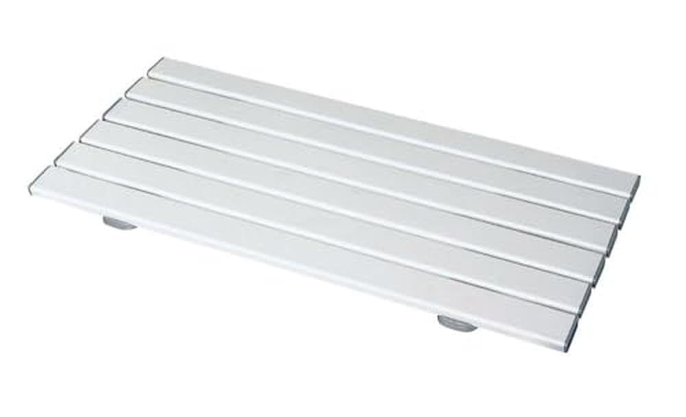 HOMECRAFT Savanah Slatted Shower Board - 711mm x 356mm - Quick Draining Plastic Bath Transfer Aid - Six Slat Design - Damaged Box