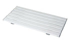 HOMECRAFT Savanah Slatted Shower Board - 711mm x 356mm - Quick Draining Plastic Bath Transfer Aid - Six Slat Design - Damaged Box