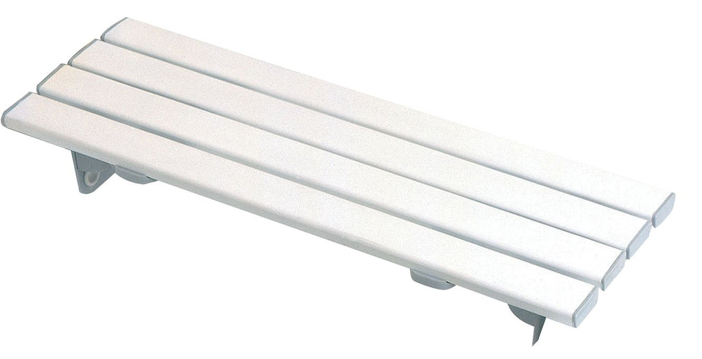 HOMECRAFT Savanah Slatted Shower Board - 711mm x 356mm - Quick Draining Plastic Bath Transfer Aid - Six Slat Design - Damaged Box
