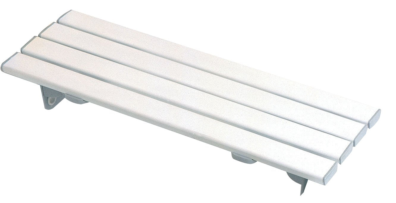 HOMECRAFT Savanah Slatted Shower Board - 711mm x 356mm - Quick Draining Plastic Bath Transfer Aid - Six Slat Design - Damaged Box
