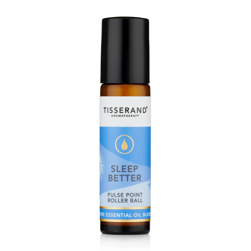 Tisserand Sleep Better Pulse Point Roller Ball - 10ml Aromatherapy Essential Oil Blend - Damaged Box