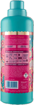 Tesori d'Oriente Fabric Softener Test Pack - 4 x 750ml Concentrated Laundry Conditioner Set - Very Good