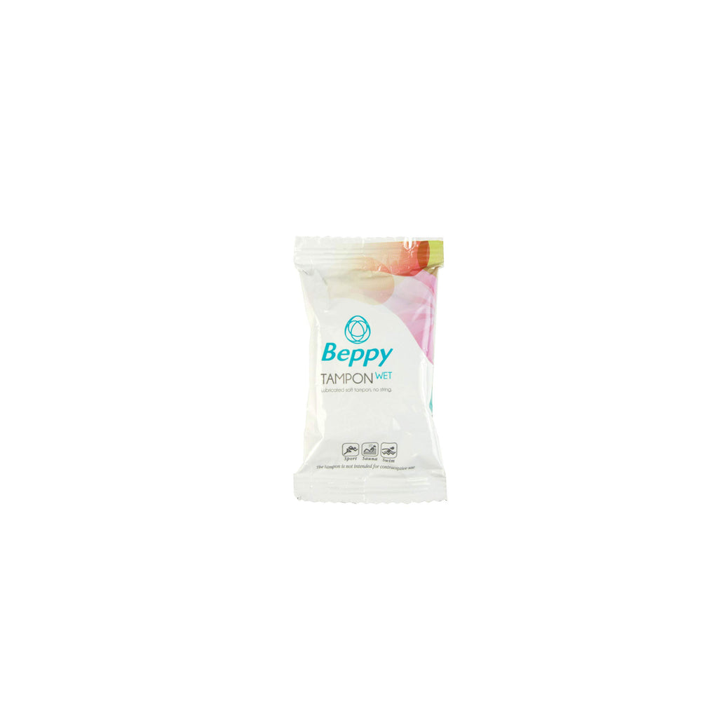 Beppy Soft Comfort Tampons with Lubricant Lamination - Pack of 4 - Menstrual Period Protection - Damaged Box