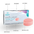 Beppy Soft Comfort Tampons with Lubricant Lamination - Pack of 4 - Menstrual Period Protection - Damaged Box