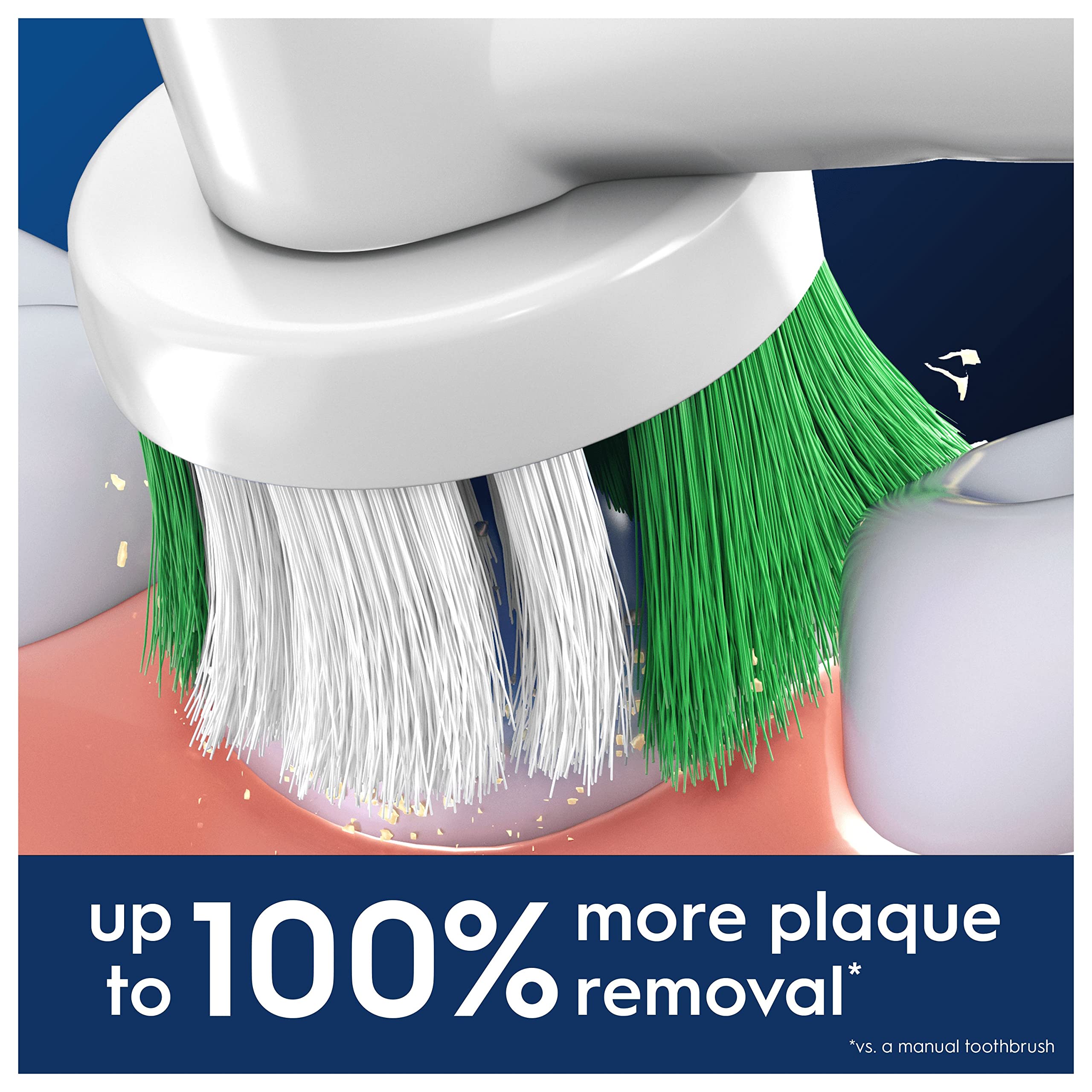 Oral-B Precision Clean Replacement Brush Heads - 4 Count Electric Toothbrush Refills - New