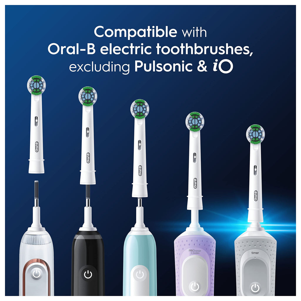 Oral-B Precision Clean Replacement Brush Heads - 4 Count Electric Toothbrush Refills - New