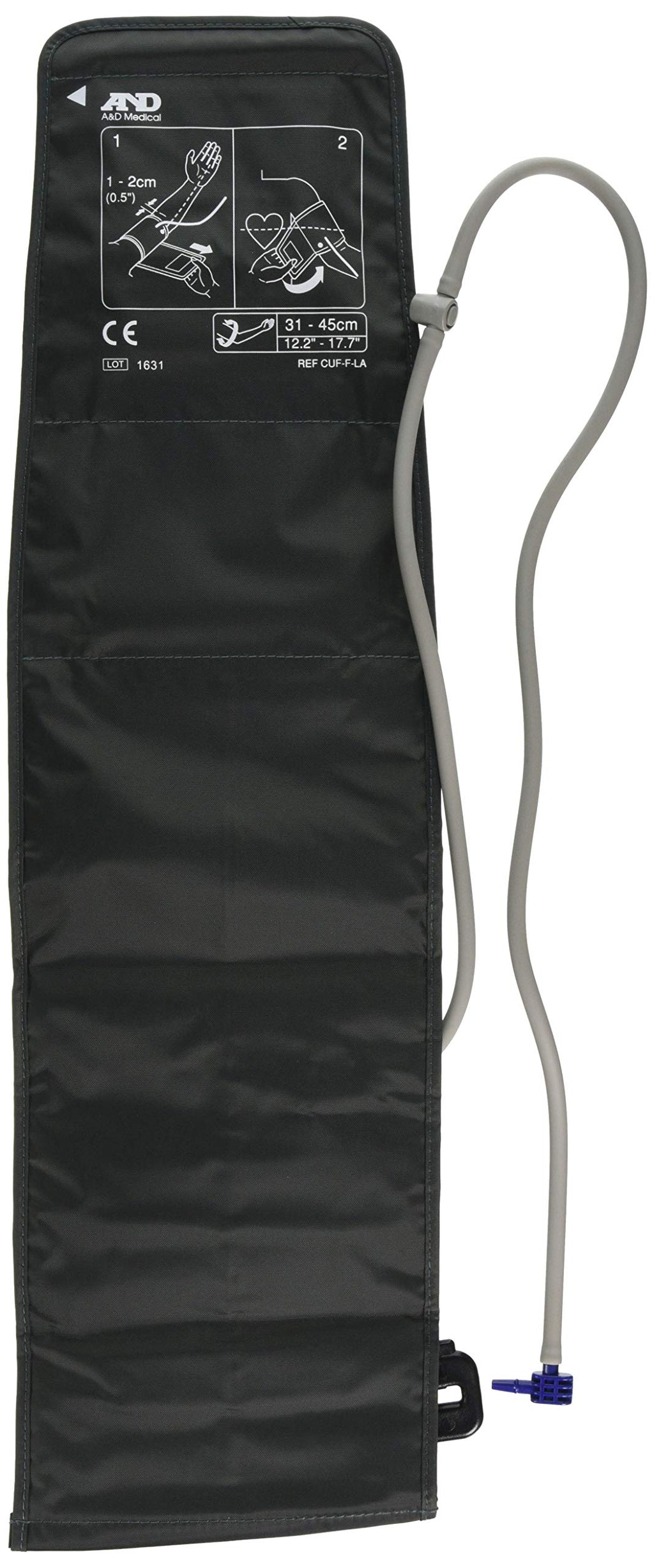A&D Medical Large Cuff for Blood Pressure Monitor - Arm Circumference 31-45cm - Compatible UA-611 UA-651 UA-651SL - Very Good