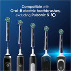 Oral-B Pro Cross Action Electric Toothbrush Head, Electric Toothbrush Heads, X-Shape and Angled Bristles for Deeper Plaque Removal, Pack of 4 Toothbrush Heads, Black, Replacement Heads - Damaged Box