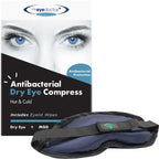 The Eye Doctor Heated Eye Mask - Dry Eyes, Blepharitis, MGD Relief - Reusable Microwave Safe Warm Compress with Antibacterial Protection - Damaged Box