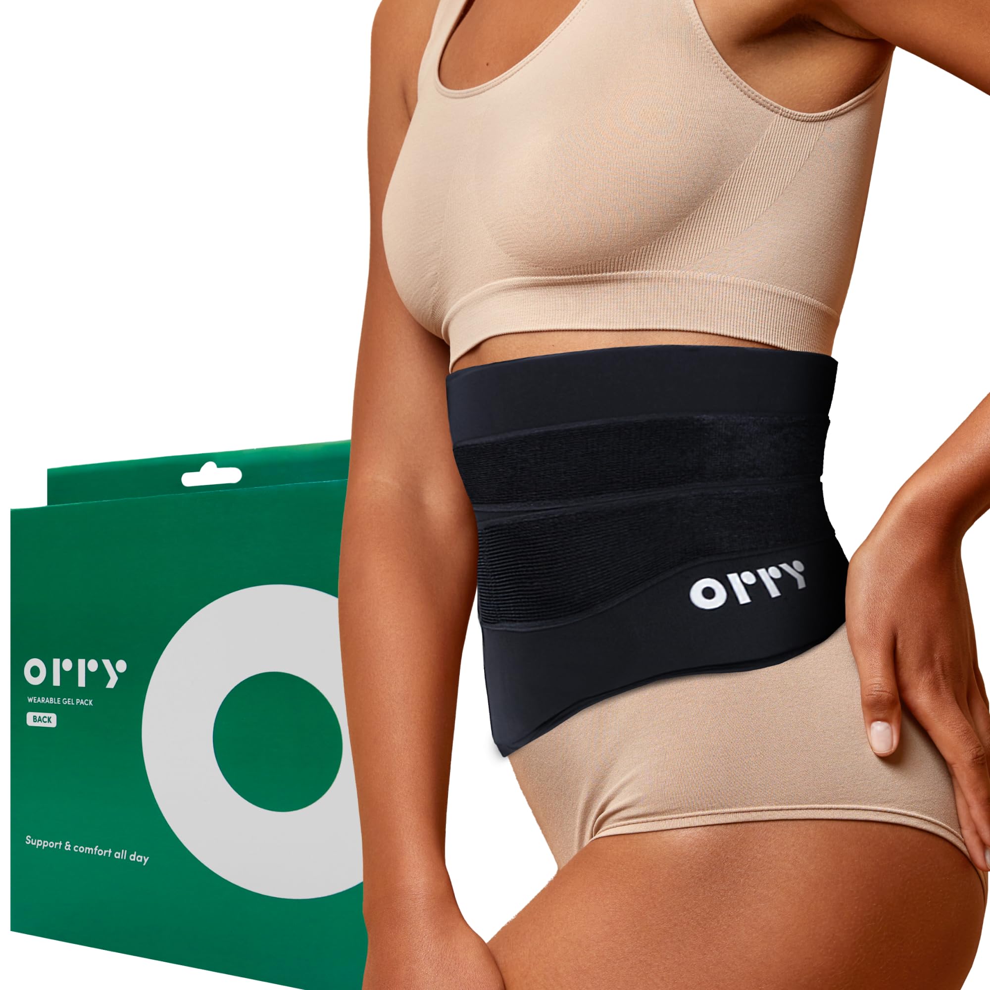 ORRY Back Wearable Gel Pack - Heat & Cold Therapy - Damaged Box