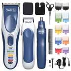 Wahl Colour Pro Cordless Hair Clipper - Family Friendly Kit with Colour-Coded Combs - Rechargeable Trimmer Set - Damaged Box