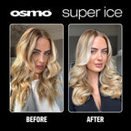 OSMO Super Ice Shampoo 1000ml - Black Pigment Toning for Blonde & Bleached Hair - Vegan Sulphate-Free Neutralises Brassy Yellow Tones - Damaged Box