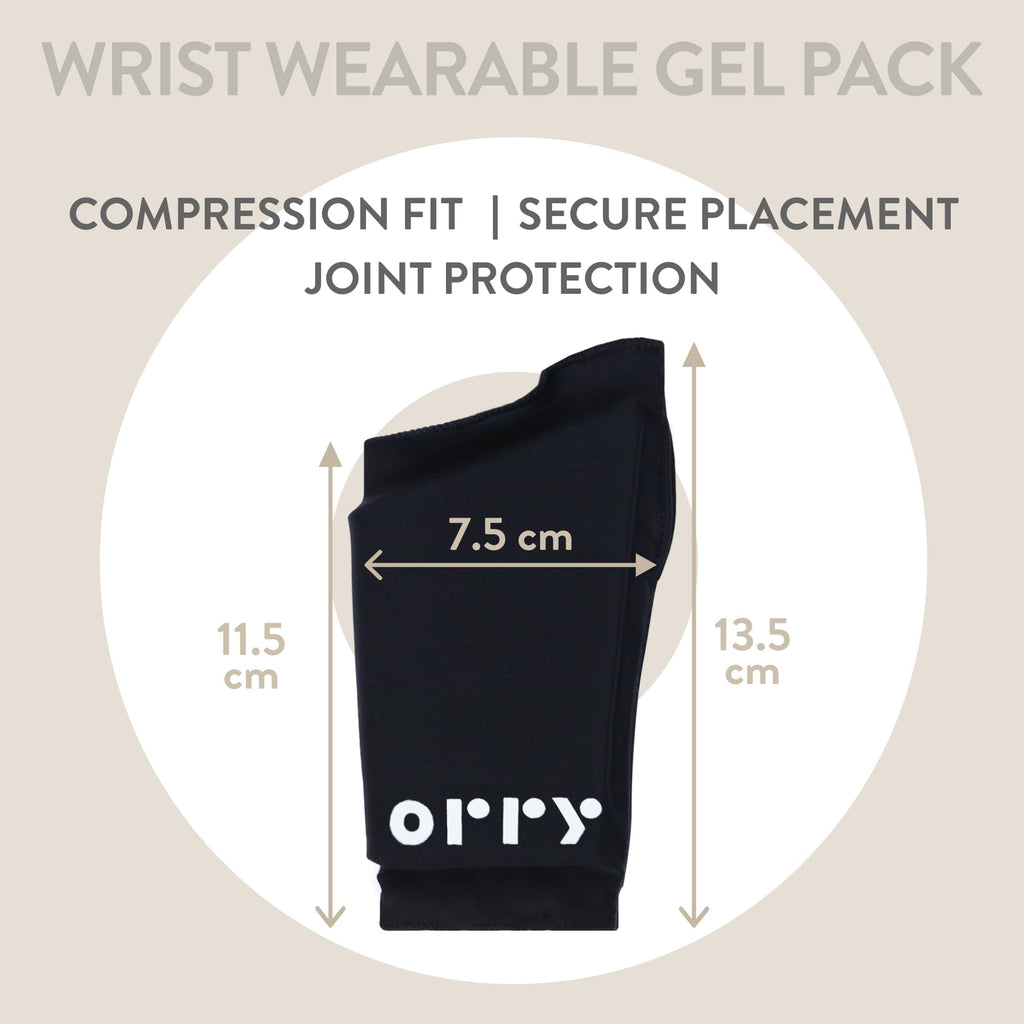 ORRY Wrist Wearable Gel pack - Heat & Cold Therapy - Damaged Box