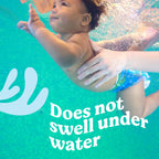 Huggies Little Swimmers Swim Nappies Size 2-3 (3-8kg) 36 Pants - Adjustable Tabbed Sides Frozen Design Baby Swimming Nappies - Damaged Box