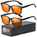 Okany Blue Light Blocking Gaming Glasses - Esports Computer Gamer Anti Glare UV400 Filter for Men Women Eyestrain Relief - Very Good