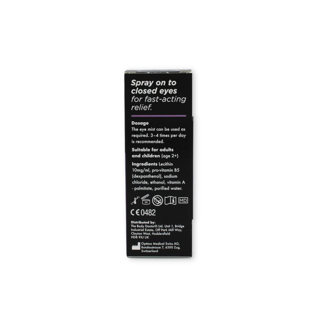 The Eye Doctor Eye Mist Intensive Relief - 10ml Spray - Dry Tired Irritated Eyes - Pro-Vitamin B5 - Contact Lens Safe - Damaged Box - BBE 02/2028