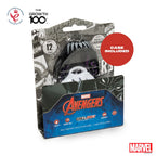 Marvel Black Panther Sports Mouthguard - Dual Layer Premium Gum Shield for Adults - Boxing MMA Rugby Martial Arts Judo with Case - Damaged Box