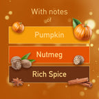 Glade Scented Candle - Pumpkin Spice Latte - Essential Oils - 25 Hr Burn - Christmas Limited Edition - 6 Pack 108g - Damaged Box