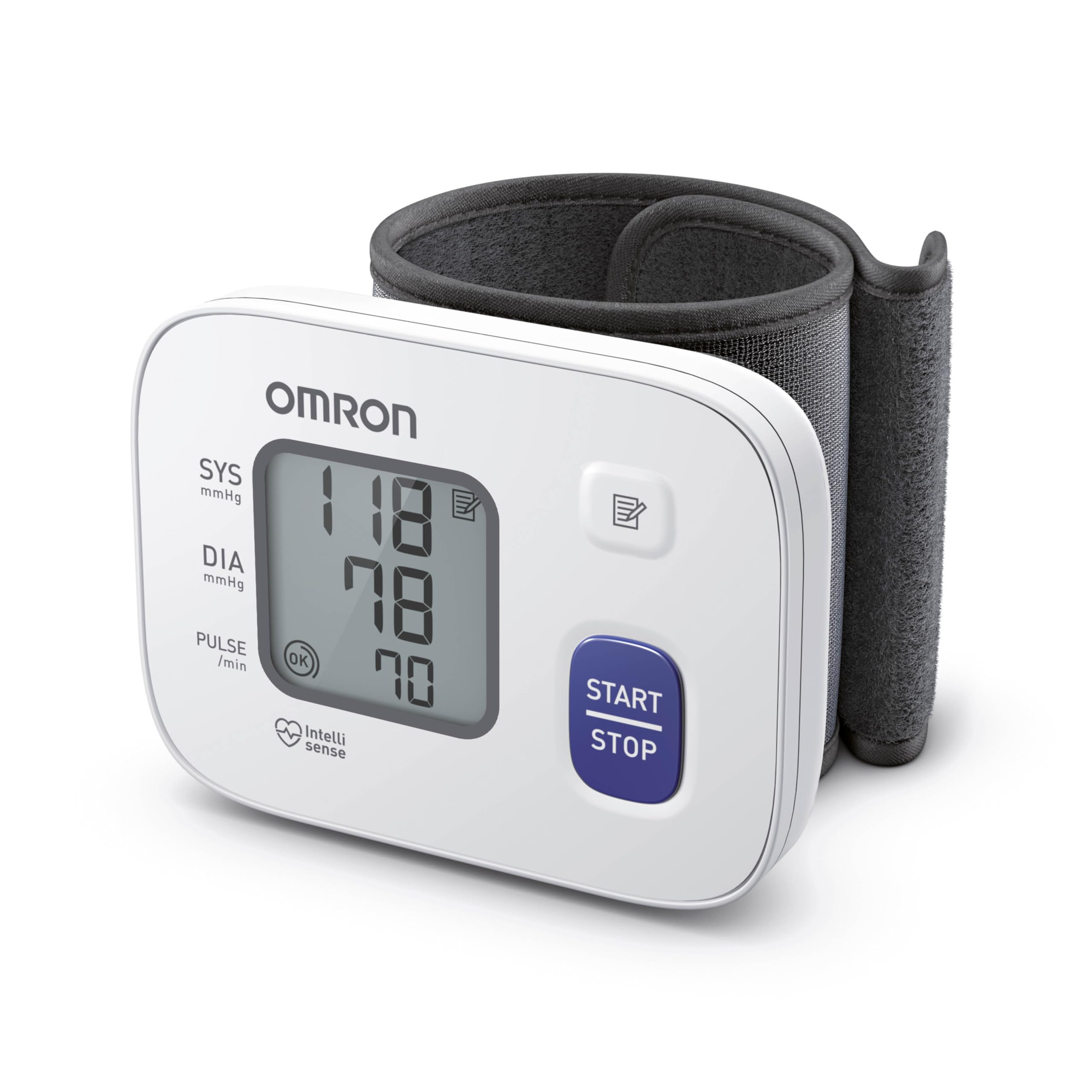 OMRON RS2 Wrist Blood Pressure Monitor - Irregular Heartbeat Detection - Digital BP Monitor - Damaged Box