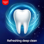 Colgate Deep Clean Whitening Toothpaste - 3 x 75ml Tubes - Cavity & Plaque Removal - Fluoride Mint Toothpaste Multi-Pack - New - BBE 11/2026