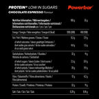 Powerbar Protein Plus Bars - Chocolate Espresso - 16x35g - High Protein Low Sugar Palm Oil Free Snack Bar - New - BBE 04/2026