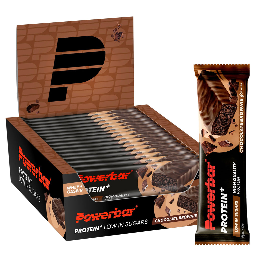 Powerbar Protein Plus Bars - Chocolate Espresso - 16x35g - High Protein Low Sugar Palm Oil Free Snack Bar - New - BBE 04/2026
