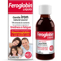 Feroglobin Gentle Iron & Nutrient Liquid 500ml - Reduce Tiredness & Fatigue, Health Supplement - Damaged Box - BBE 08/2027
