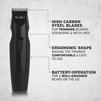 Wahl GroomEase Battery Stubble & Beard Trimmer - Cordless Facial Hair Grooming Tool for Men - Travel Friendly - Damaged Box