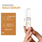 Poderm Emollient Ingrown Toenail Treatment - Swiss-Made Nail Softener for Thick Curved Nails - Pain Relief, Callus Softener - Damaged Box - BBE 03/2029