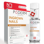 Poderm Emollient Ingrown Toenail Treatment - Swiss-Made Nail Softener for Thick Curved Nails - Pain Relief, Callus Softener - Damaged Box - BBE 03/2029