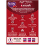 Bassetts Vitamins Adult Multivitamins - Raspberry & Pomegranate 60 Gummies - Immune Support Supplement - Damaged Box - BBE 07/2027