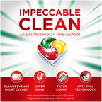 Fairy Platinum Plus All in One Dishwasher Tablets - Lemon Scent - 125 Count Dishwasher Detergent Pods - Like New